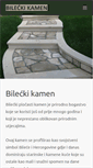 Mobile Screenshot of bileckikamen.com